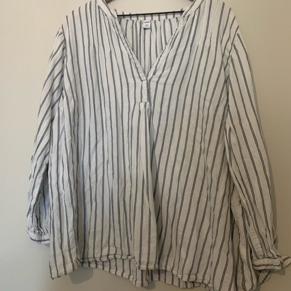 Old Navy Striped Summer Blouse